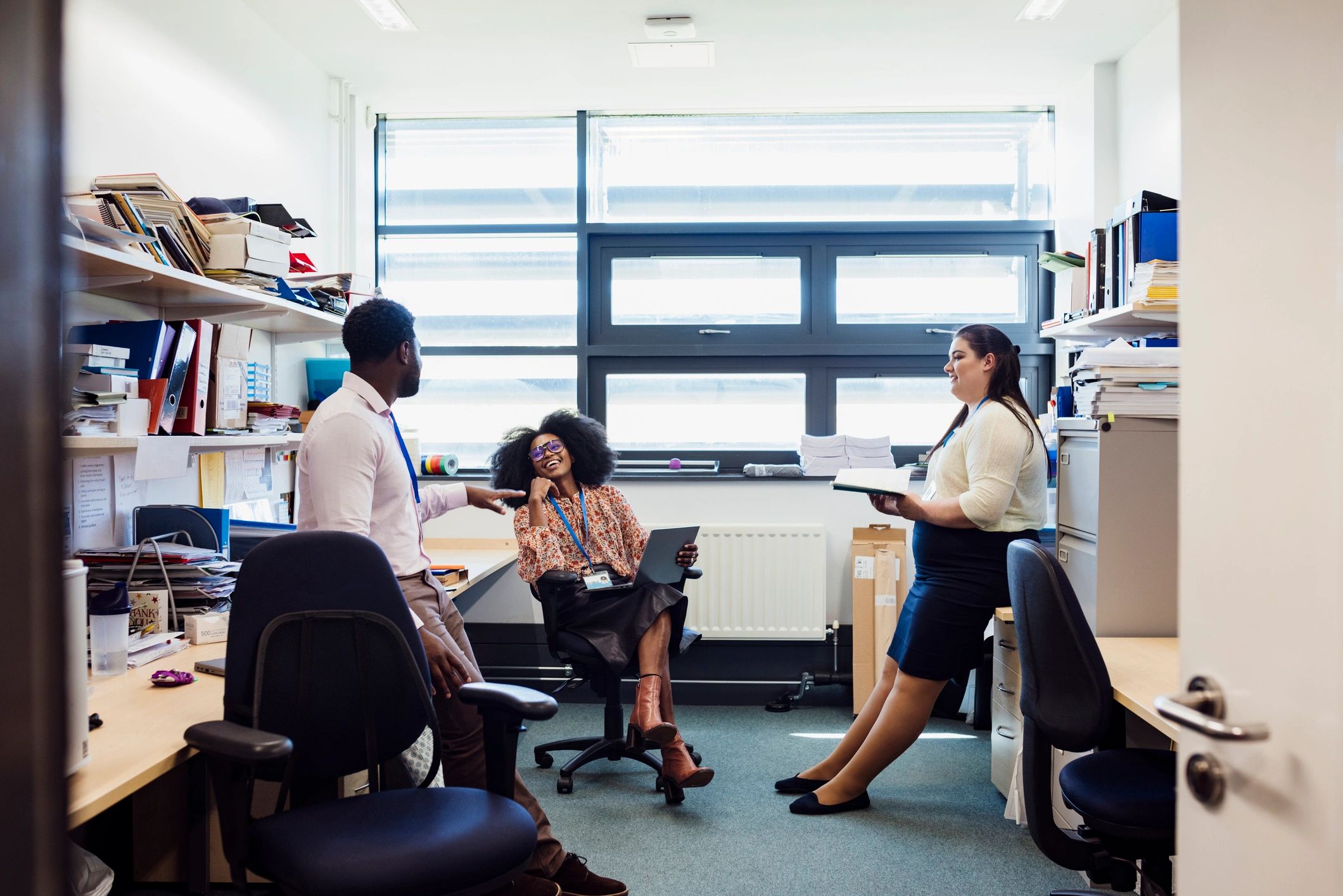 Equipe profissional em ambiente corporativo