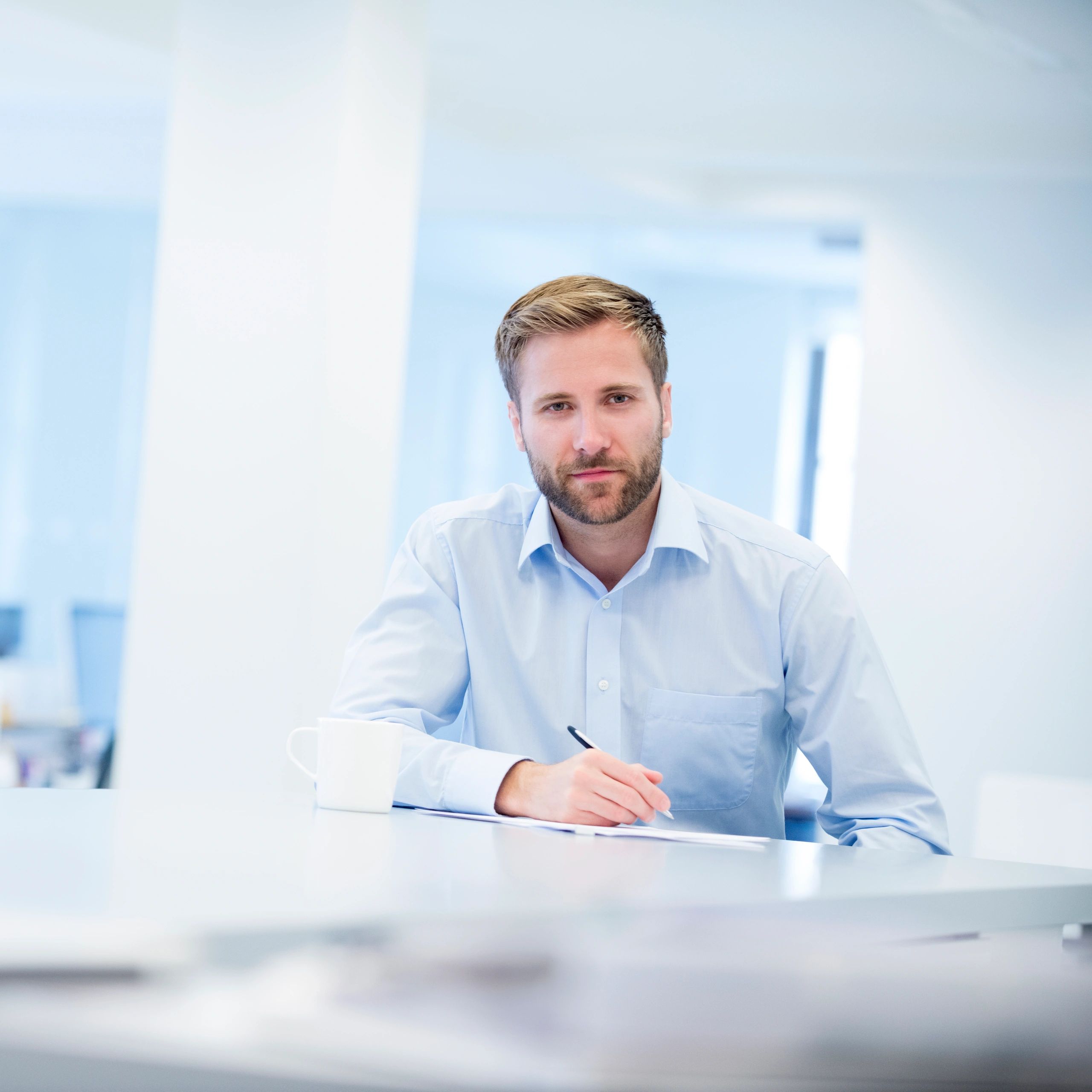 Business leader portrait